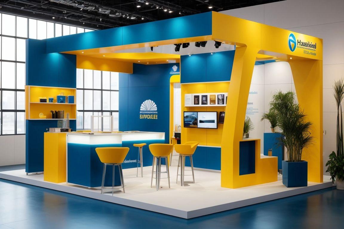 Reusable modular exhibition booth system designed for cost efficiency and exhibitor needs — Photo 2