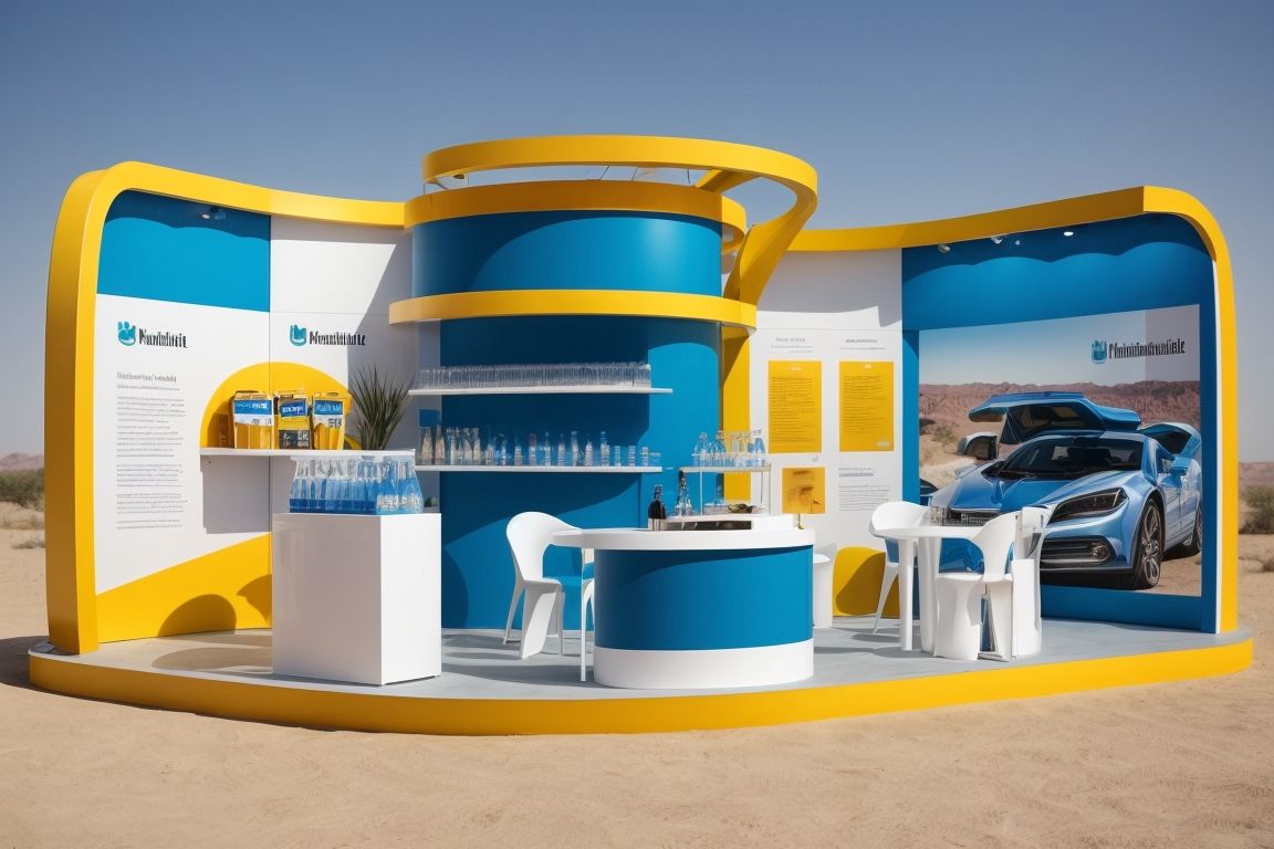Reusable modular exhibition booth system designed for cost efficiency and exhibitor needs — Photo 3