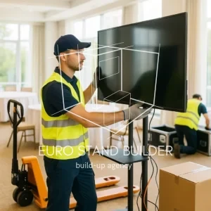 Professional AV equipment rental enhancing event experience