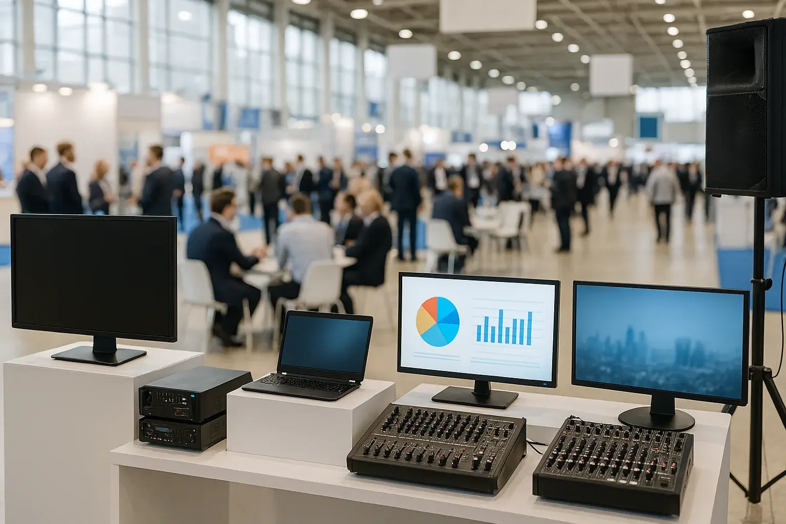 When You Might Need Audio Visual Equipment Rental at Trade Show