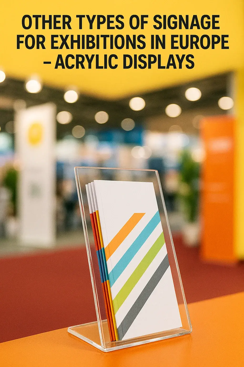 Various exhibition signage options including neon signs used across Europe — Photo 5