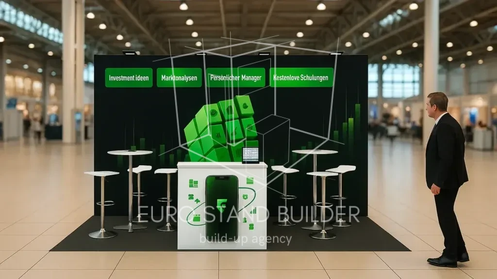 Small Inlane Booth Rental: Size 2*4 (8 m²) - visualisation 0