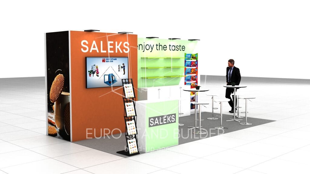 Inline Booth Rental: Size 3*6 (18 m²) - visualisation 9