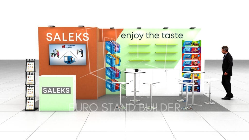 Inline Booth Rental: Size 3*6 (18 m²) - visualisation 8