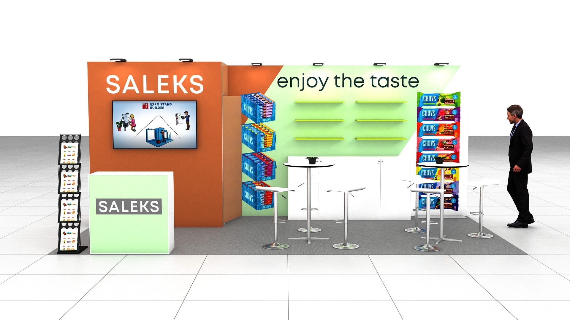 Inline Booth Rental: Size 3*6 (18 m²) - Image 10