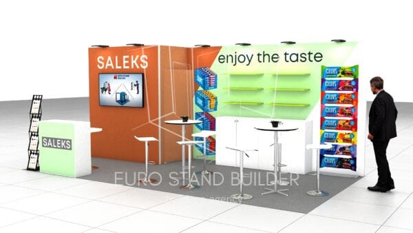 Alquiler de stand en línea:<br> tamaño 3*6 (18 m²) - Imagen 9