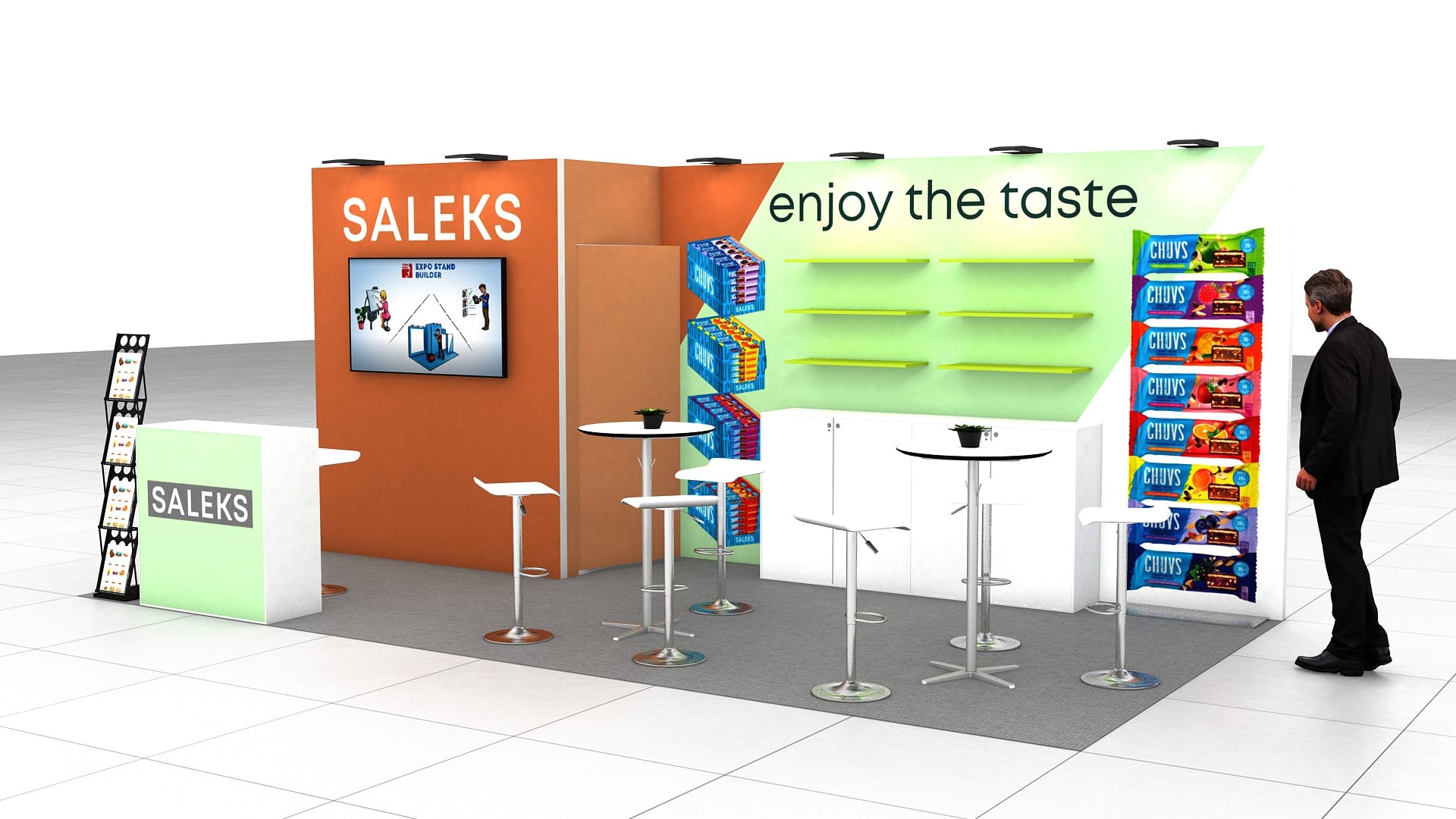 Inline Booth Rental: Size 3*6 (18 m²) - Image 9