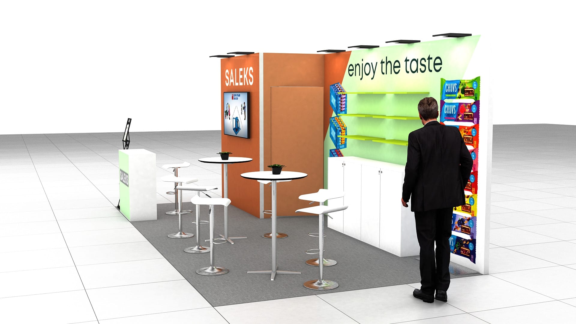 Inline Booth Rental: Size 3*6 (18 m²) - Image 8
