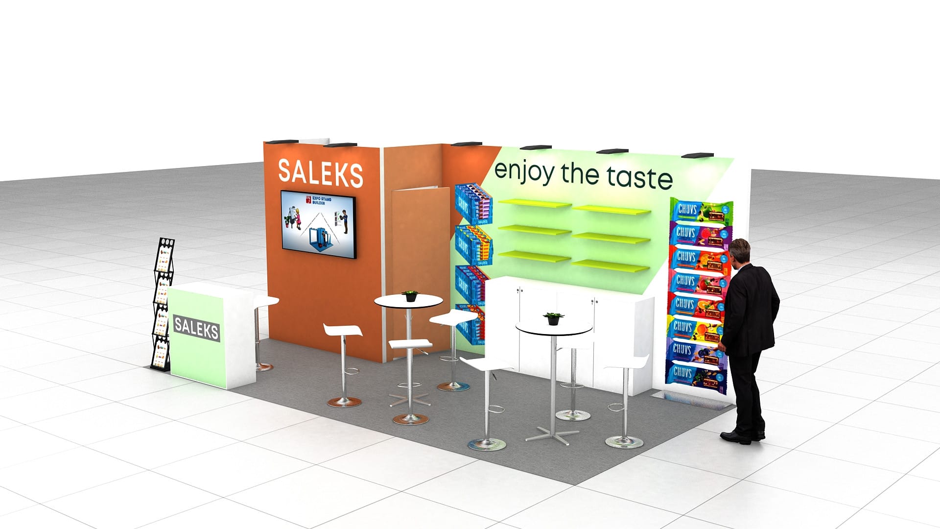 Inline Booth Rental: Size 3*6 (18 m²) - Image 7