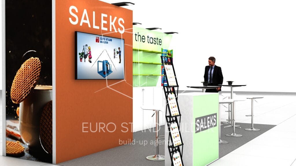 Inline Booth Rental: Size 3*6 (18 m²) - visualisation 3