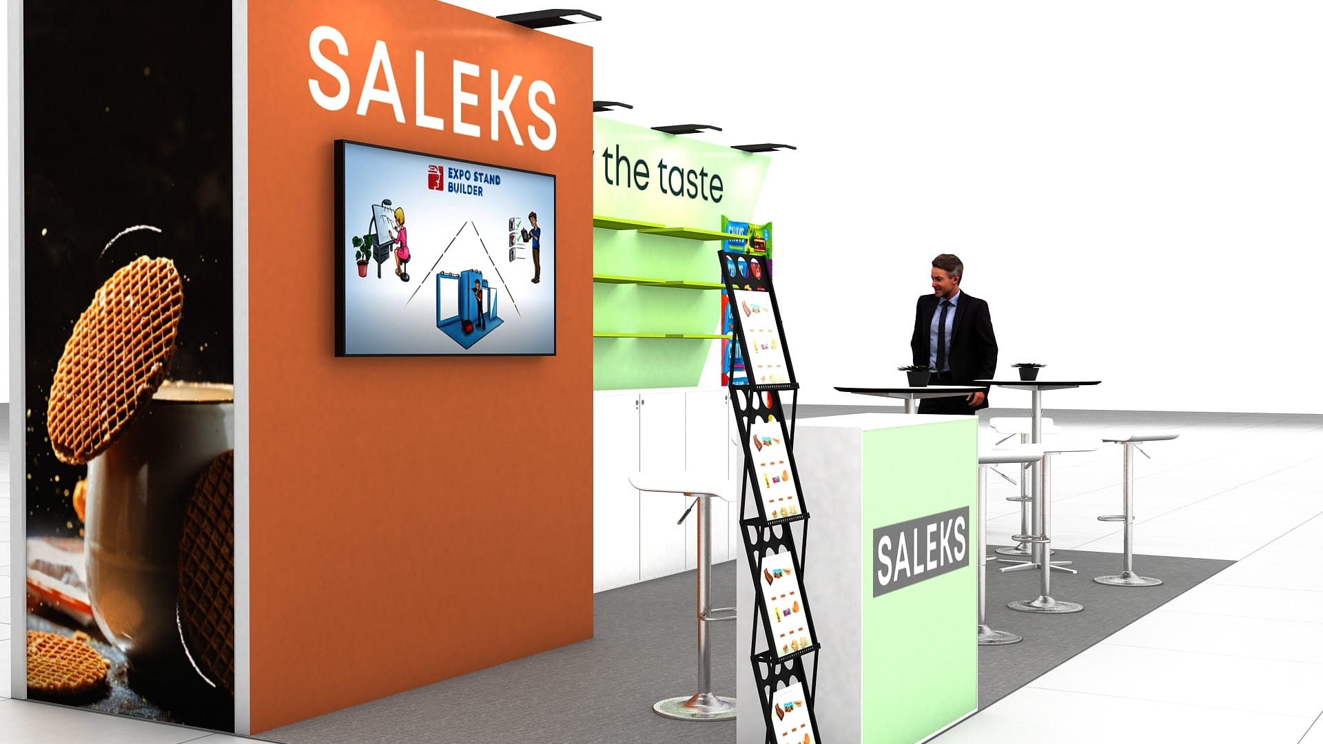 Inline Booth Rental: Size 3*6 (18 m²) - Image 5