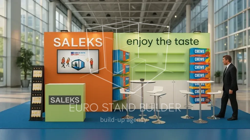 Inline Booth Rental: Size 3*6 (18 m²) - visualisation 0