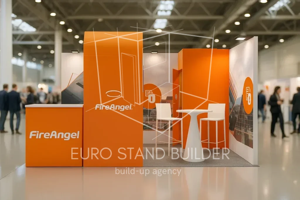 Rental of Corner Booth with Storage Room: Size 3*4 m² - visualisation 0