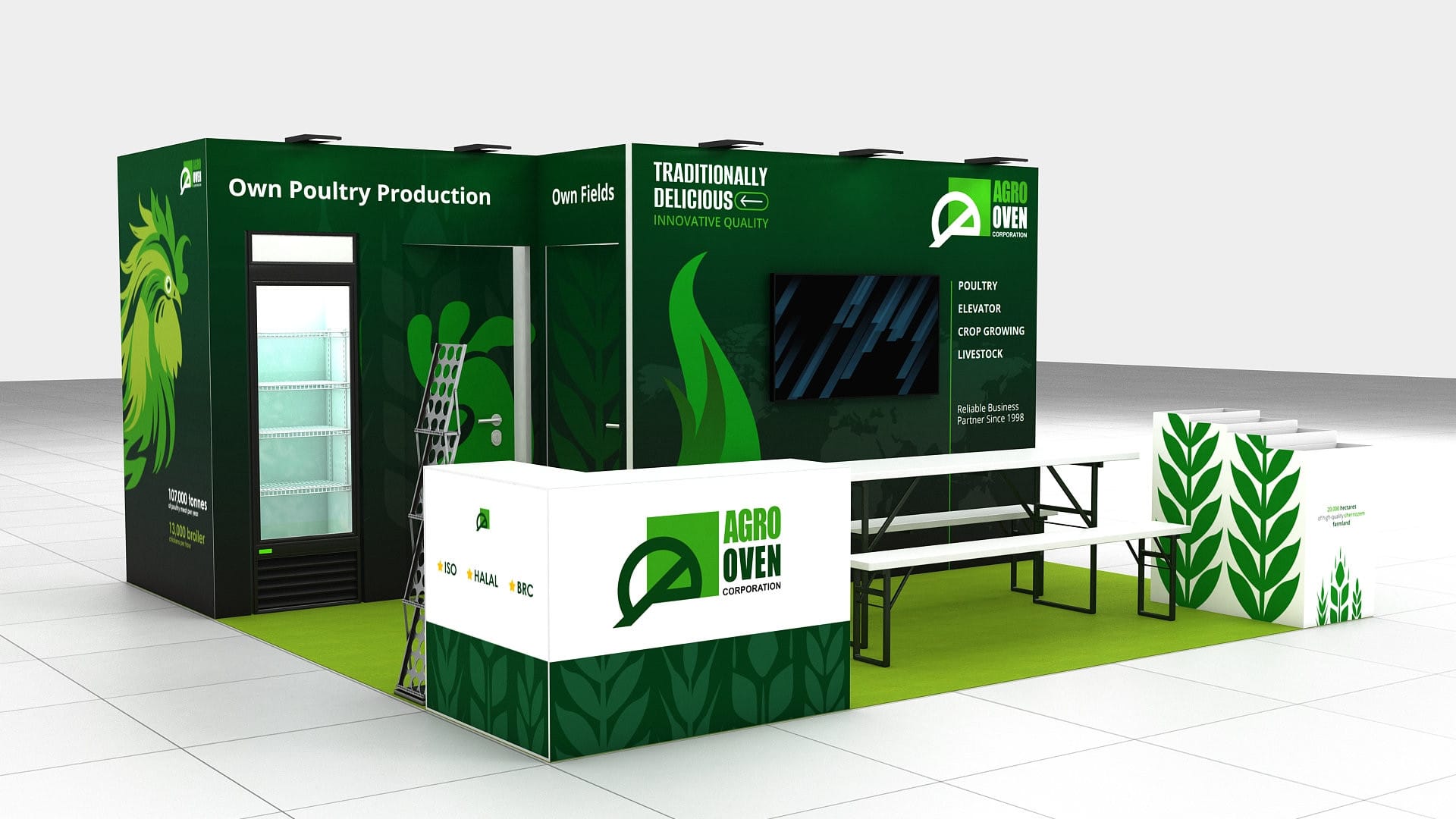 Exhibition stand builder in Krakow
