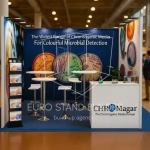 One Open Side Booth Rental: Size 3*4 m²