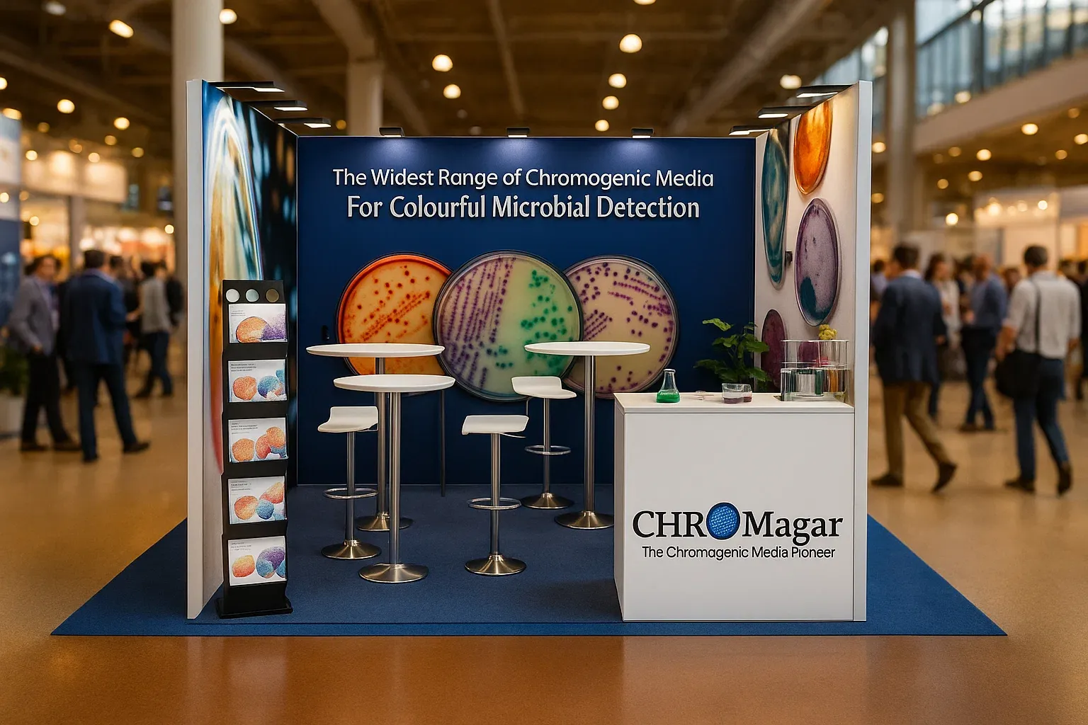 One Open Side Booth Rental: Size 3*4 m²