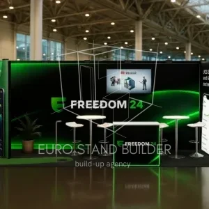 Coner Modular Stand Rental: Size 6*2 m²