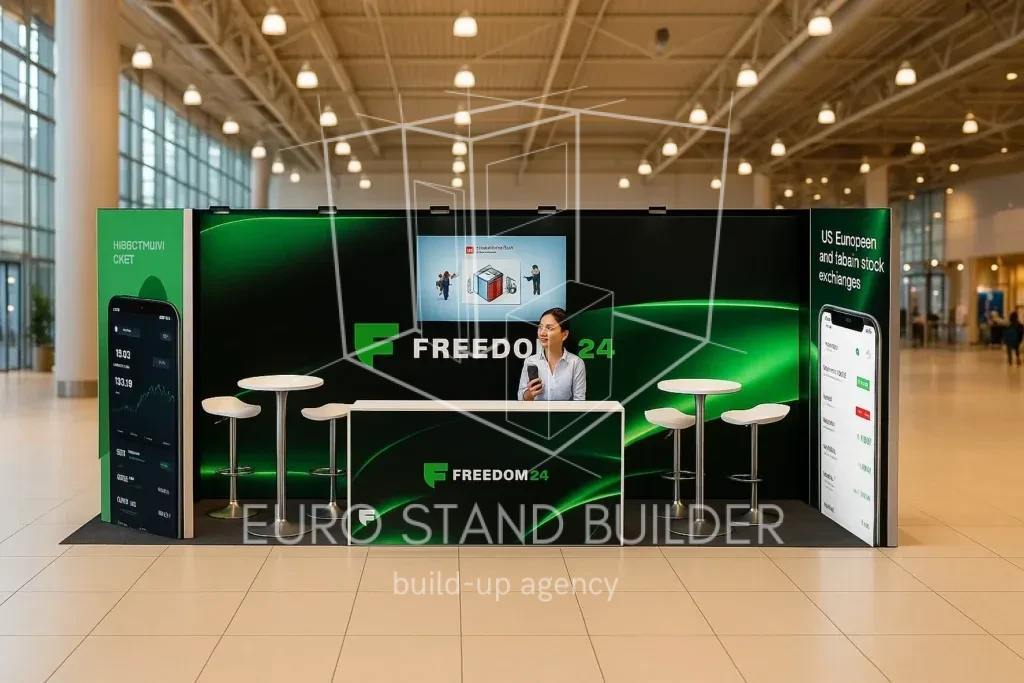 Coner Modular Stand Rental: Size 6*2 m² - visualisation 0