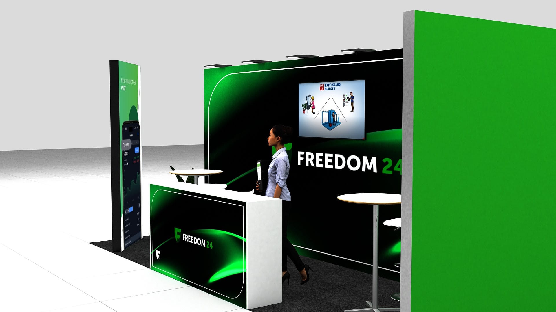Exhibition stand builder in Latvia