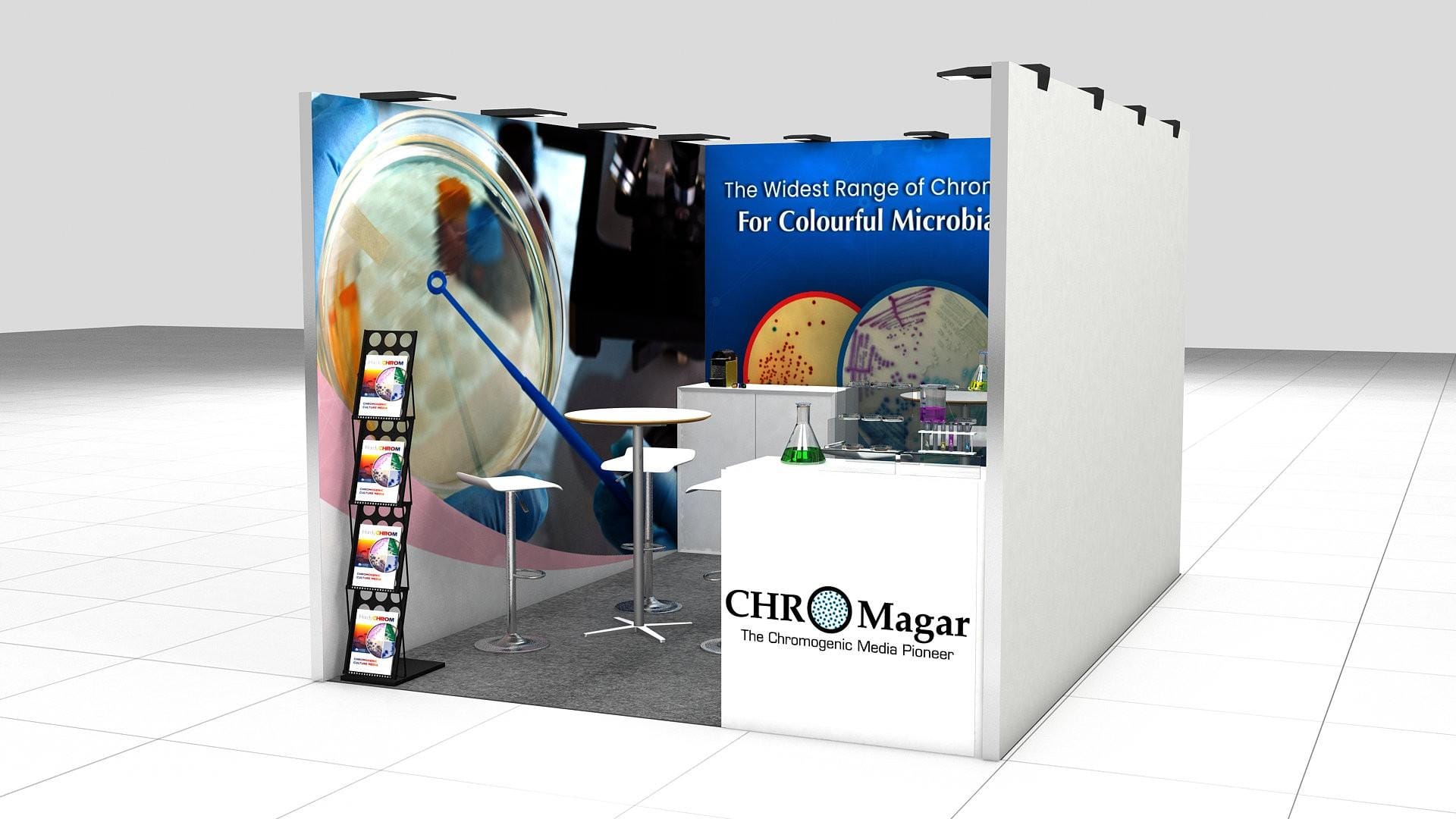 One Open Side Booth Rental: Size 3*4 m² - Image 8