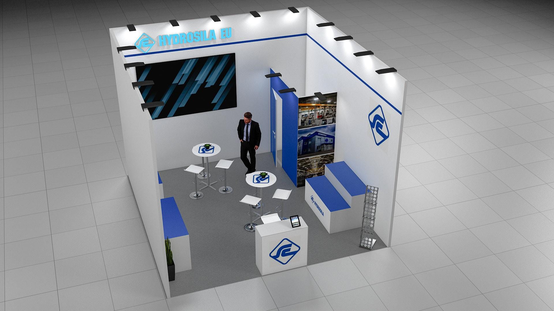 Exhibition stand builder in Rome