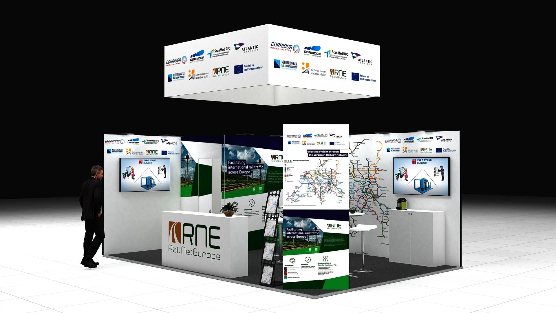 Exhibition stand rental in Barcelona
