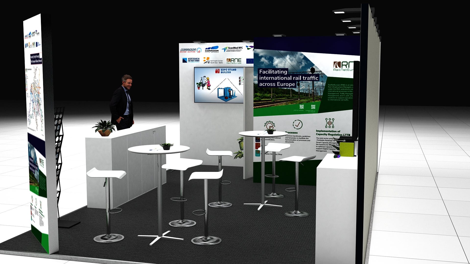 Exhibition stand builder in Paris