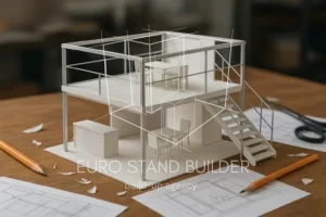 multi-storey exhibition booth example