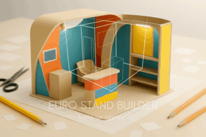 custom booth mock up
