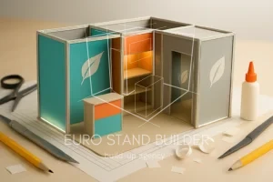 Modular stand mock up