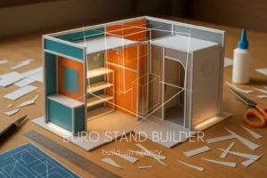 hybrid trade show booth type