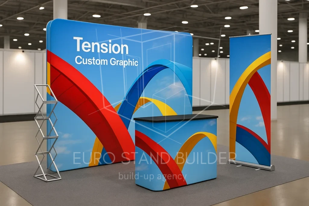 Budget-friendly exhibition booth tailored to cost-saving needs
