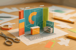 trade shoe pop-up display