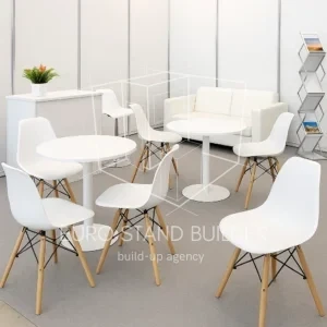 Providing exhibition stand furniture for rent