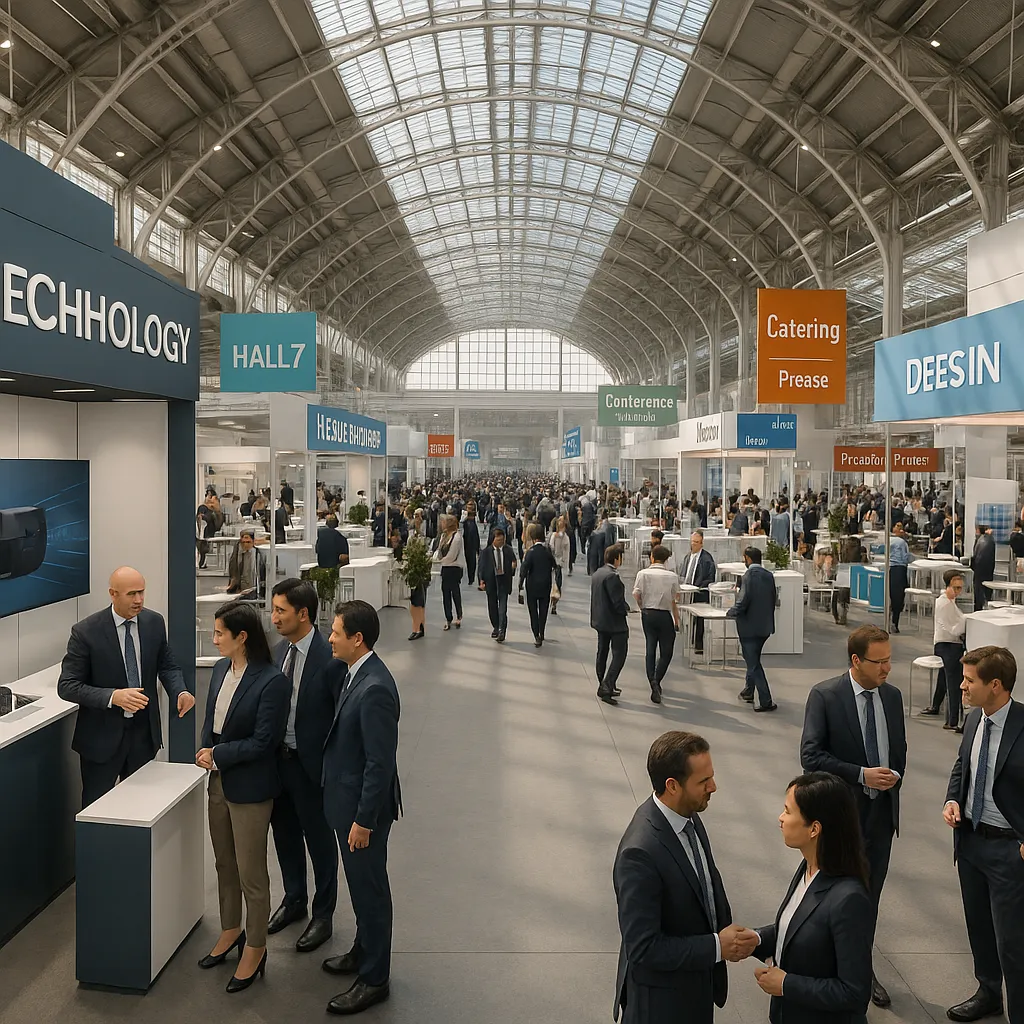 Important Business Connections at a Trade Show